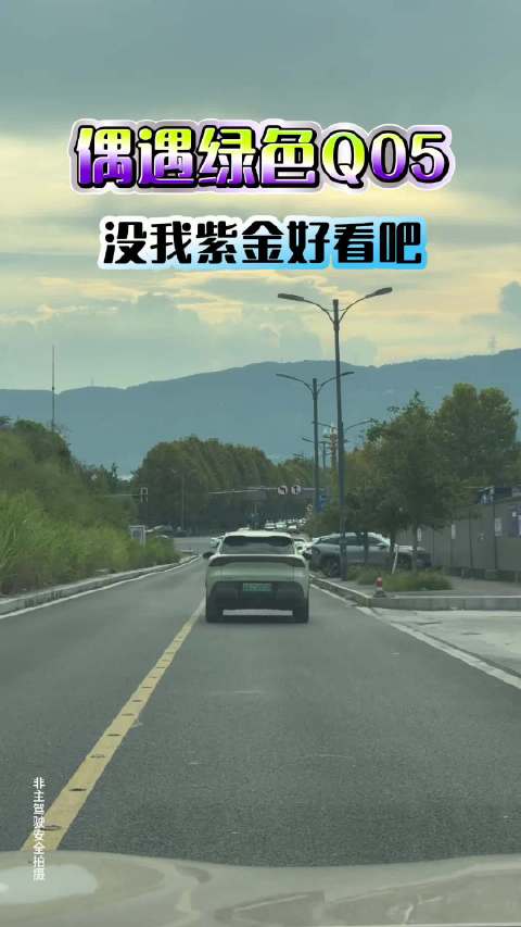 都说Q05绿色比紫金色好看，评论区能给我答案吗？#长安启源Q05##长安汽车#