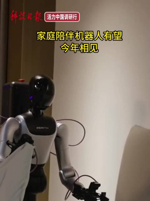 #何小鹏谈机器人为什么一定是人形#【家庭陪伴式机器人有望走进千家万户】