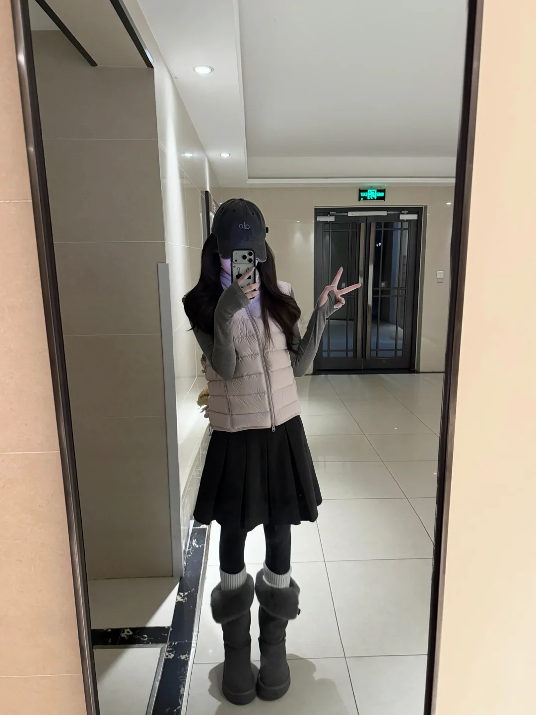 羽绒马甲韩起来～