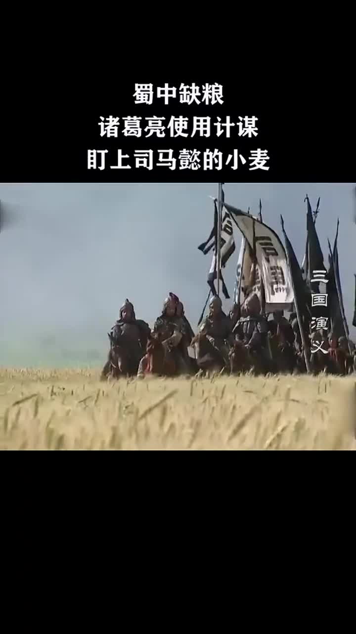 蜀中缺粮，诸葛亮用计盯上司马懿的小麦！