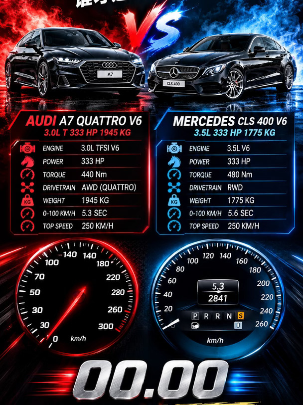 同是3.0T V6+四驱，差距居然这么大？