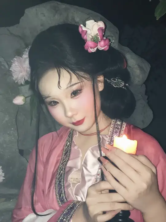 当我拍花絮怎么都不满意直到打开了闪光灯 喜欢这种鬼鬼的感觉！