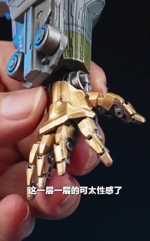 #重机形# #尤里卡突袭者# 的下半身机械结构太扎实了