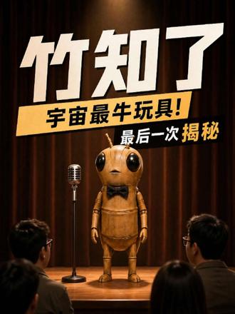 宇宙最牛玩具，竹知了的最后一次演讲！ #竹知了 #竹知了玩具 #脱口秀