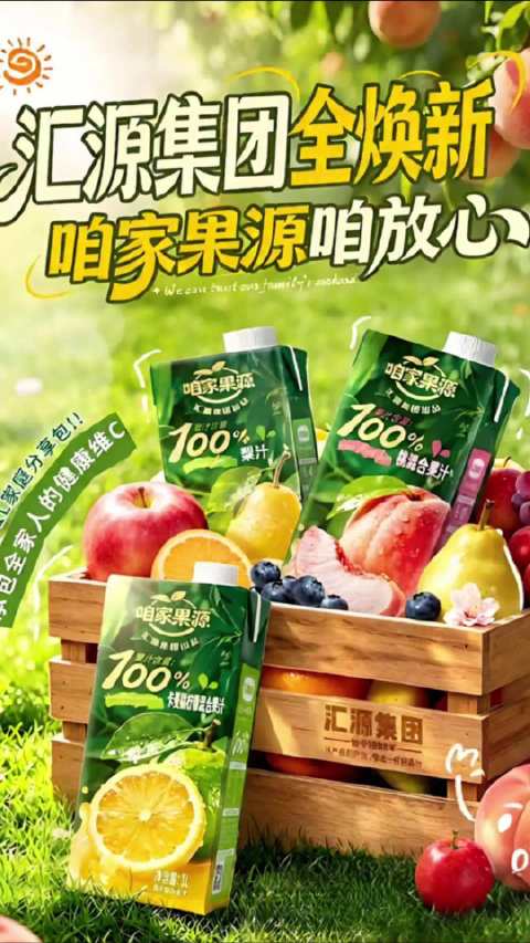 #汇源新品牌卖得好吗#【源集团告别“汇源”:不再生产带有“汇源”商标的果汁产品，自有新品牌推出8个月