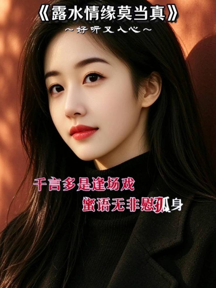《露水情缘莫当真》，一场甜蜜的邂逅，千言万语，尽在眼底。