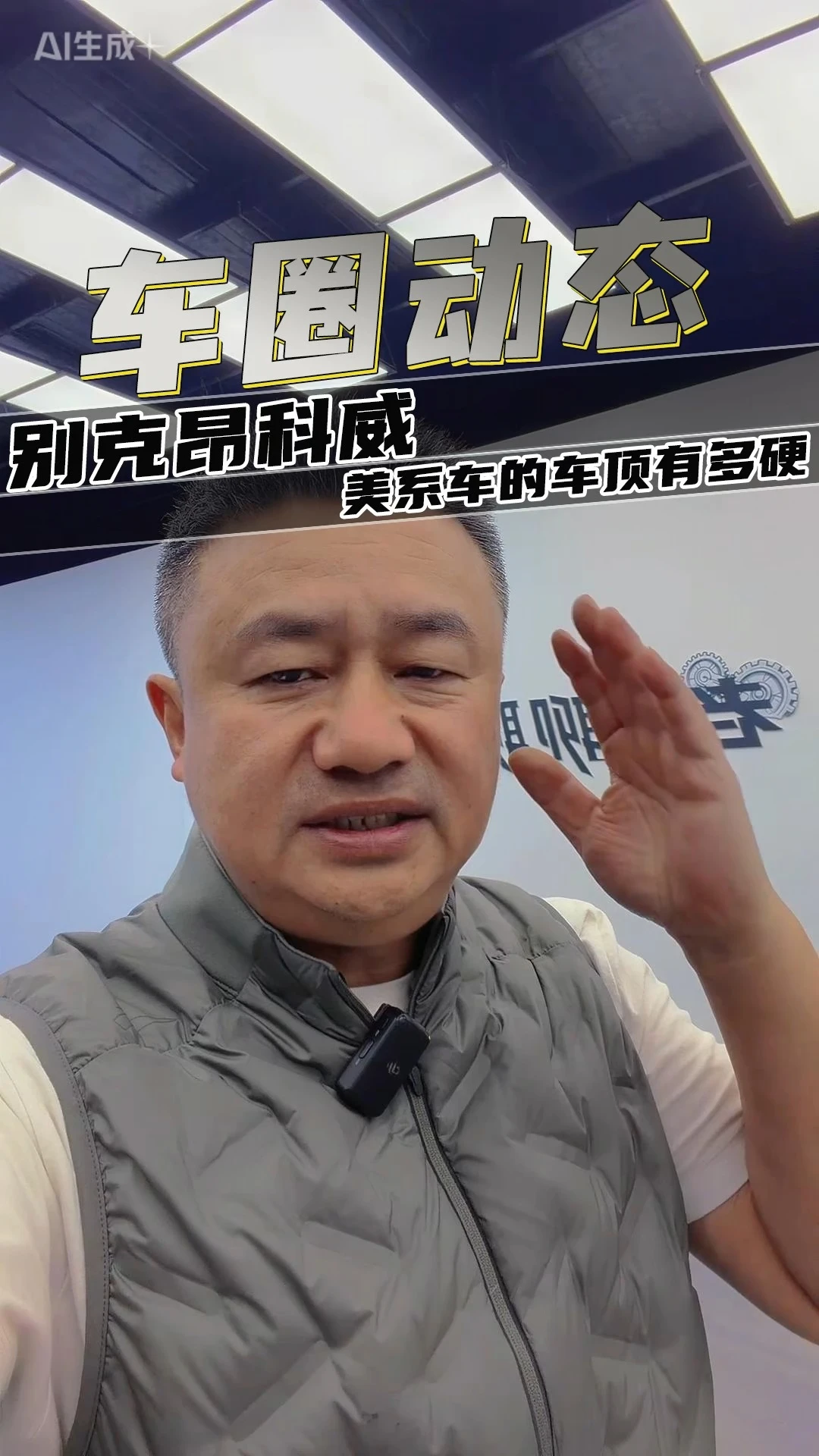 别克昂科威车顶硬抗13吨配重