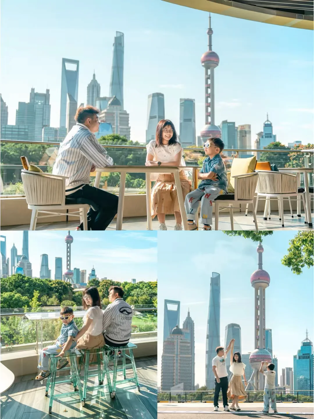 松弛的旅行就是一家人走走逛逛 去哪都可以