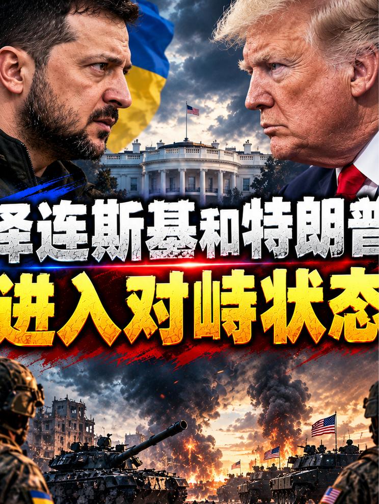 特朗普说为了和平，泽连斯基说他犯了历史性错误！二人对峙升级