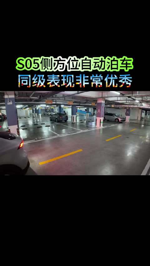 OTA后试试S05侧方位泊车，这表现同级无敌。#深蓝S05##长安汽车#