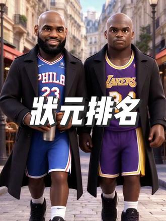 美媒评选NBA历史所有状元排名，詹姆斯奥尼尔上榜
