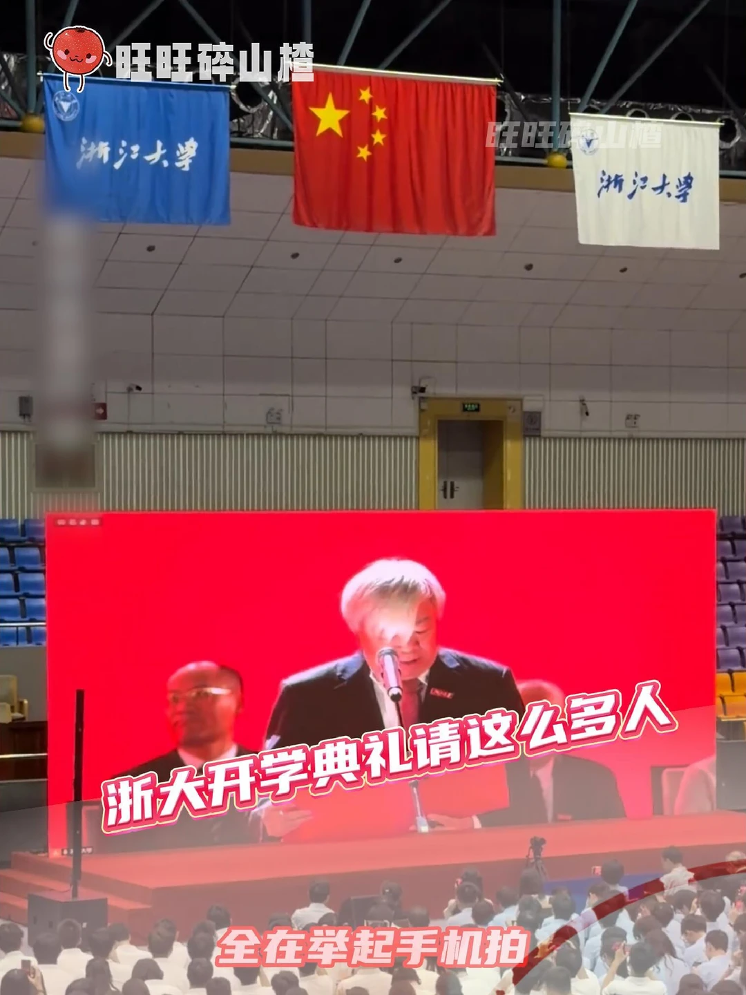 是陶喆，是毛阿敏，是文熙俊，是胡一统#浙江大学 #开学典礼 #抽象