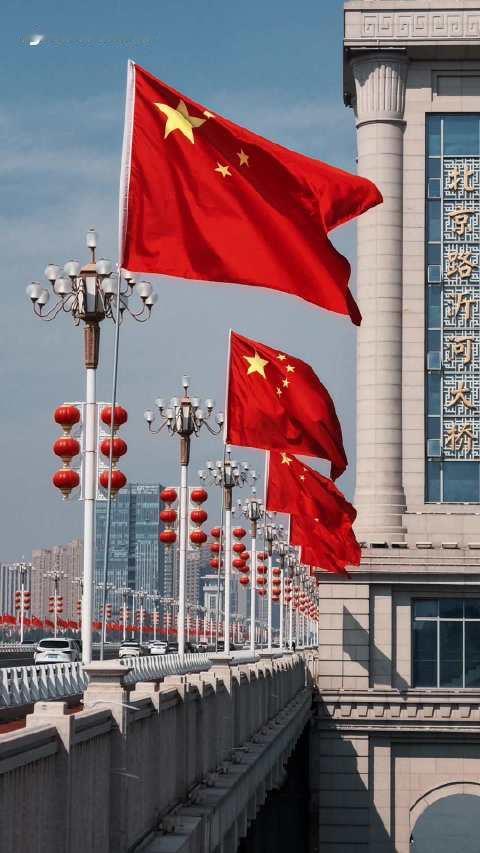 还没来打卡的人准备什么时候过来#国庆国旗##大疆Pocket4P##国庆#文旅临沂#