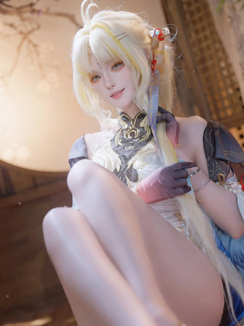 鸣潮#鸣潮穗穗##鸣潮遗音扶剑荡梦而歌#COS 穗穗年年常相伴
